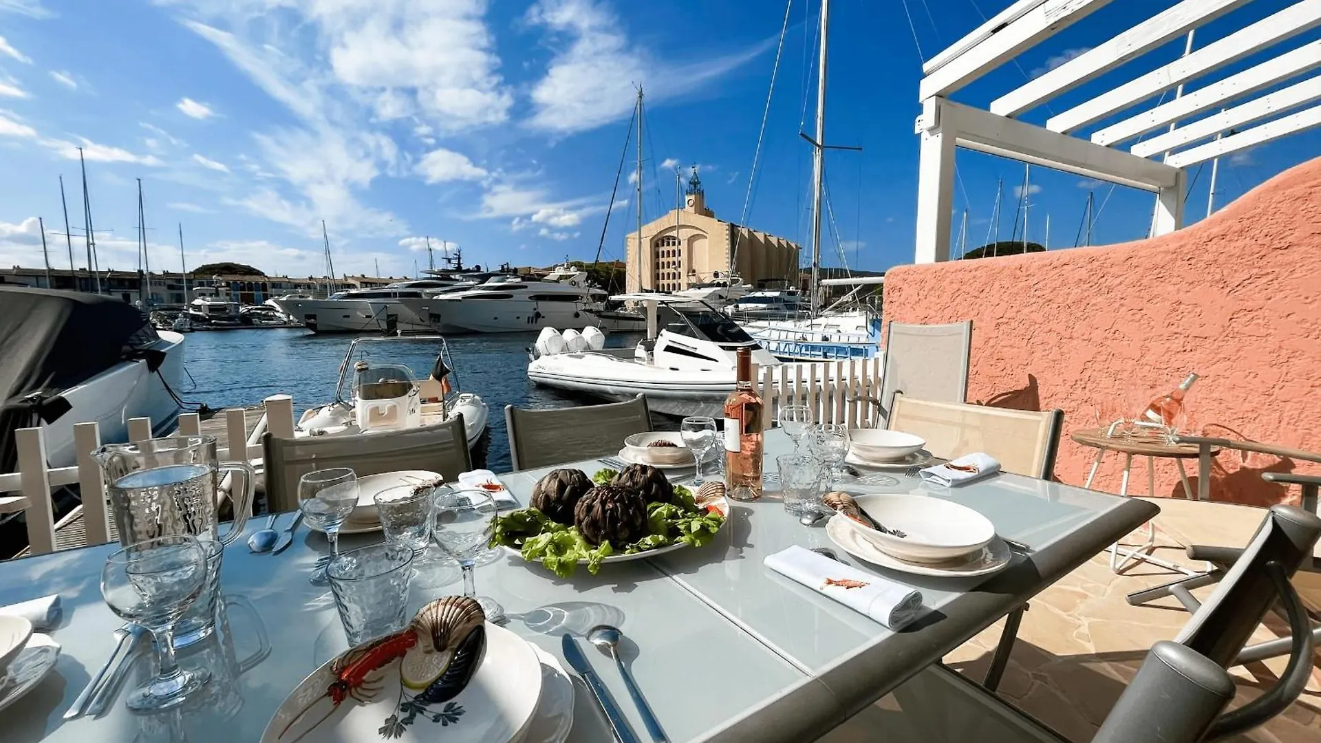 Fisherman House With Wifi Ac And A 14M-Mooring Grimaud